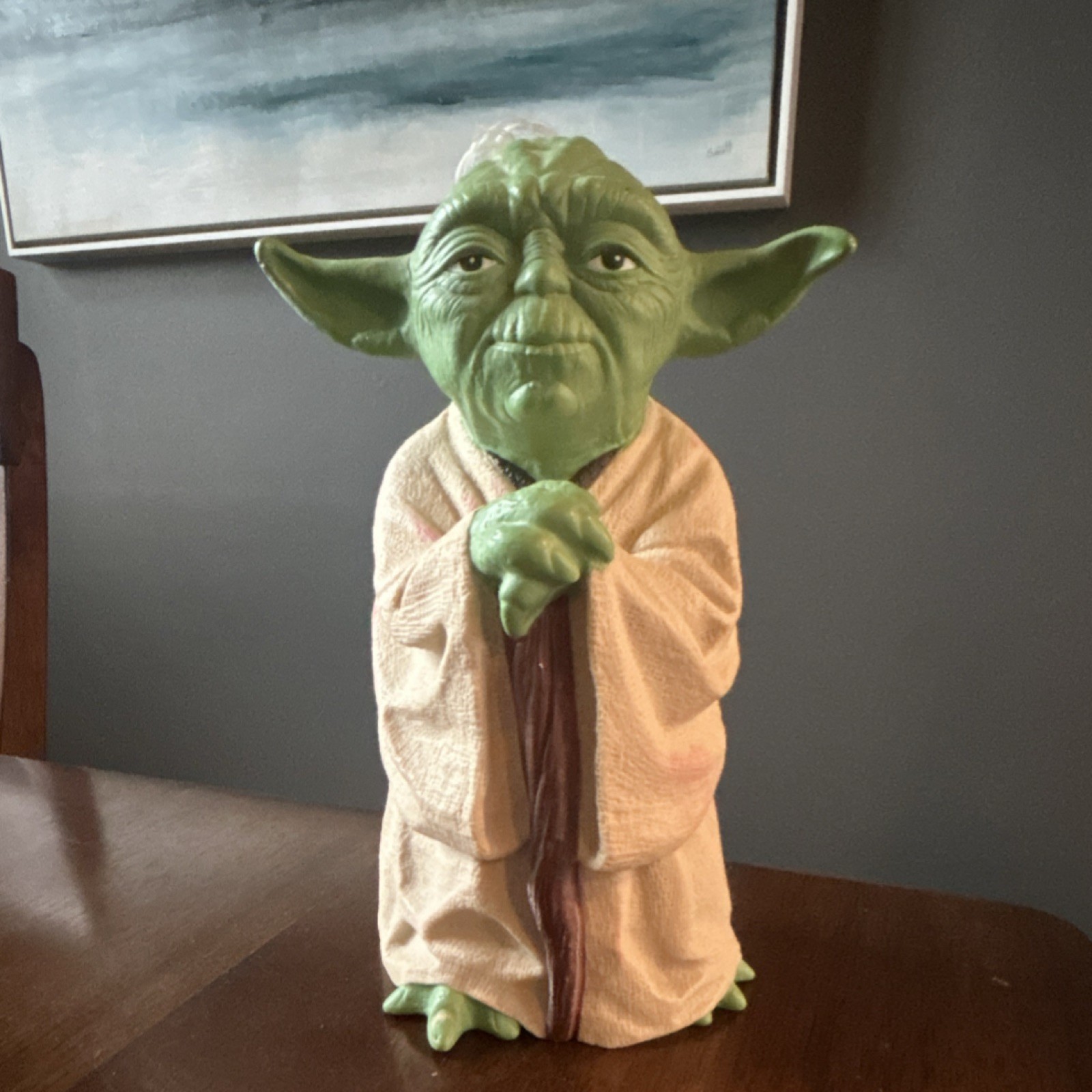 Vintage Star Wars Yoda hand puppet