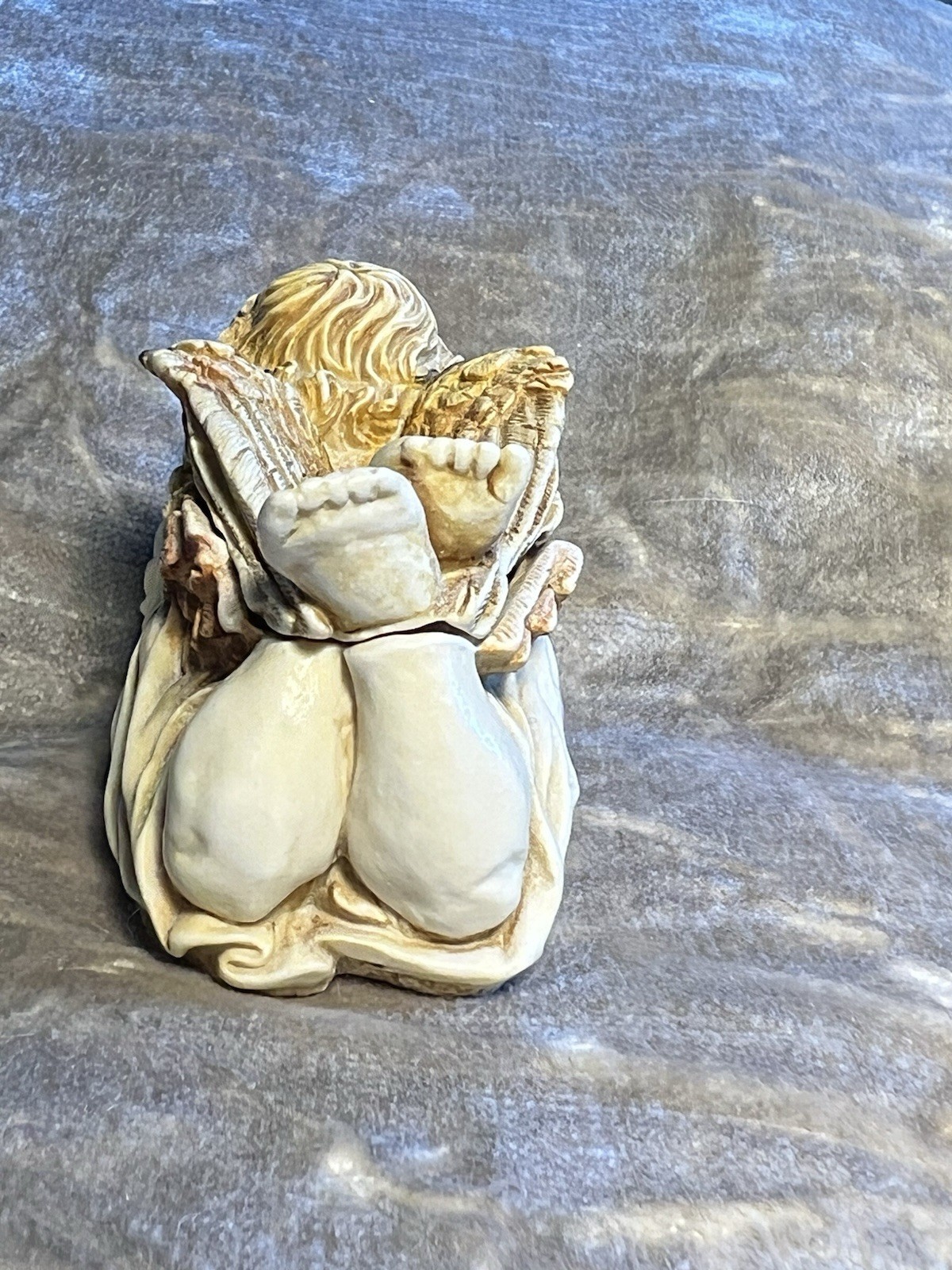 VTG Harmony Kingdom Bon Enfant Trinket Box Figurine Angelique LTD EDITION 1996