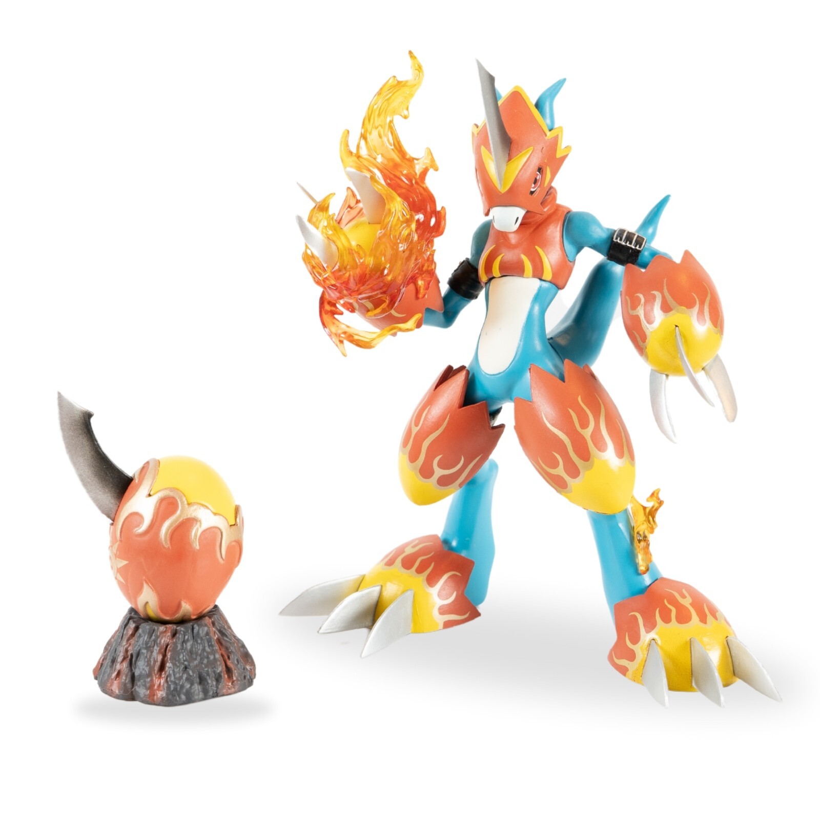 Digimon Adventure Flamedramon 6.5″ Figure PVC Action Statue Collectible Toy
