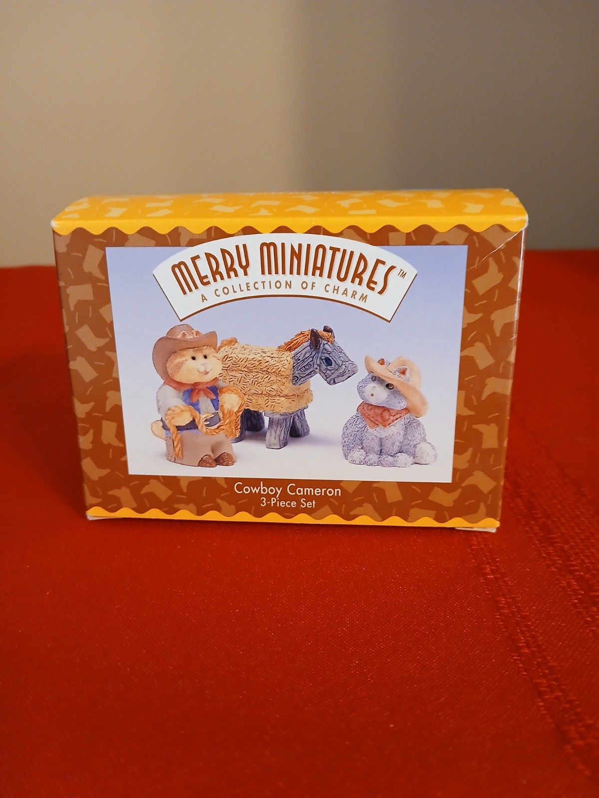 Hallmark Cowboy Cameron Merry Miniatures Decoration from 1996
