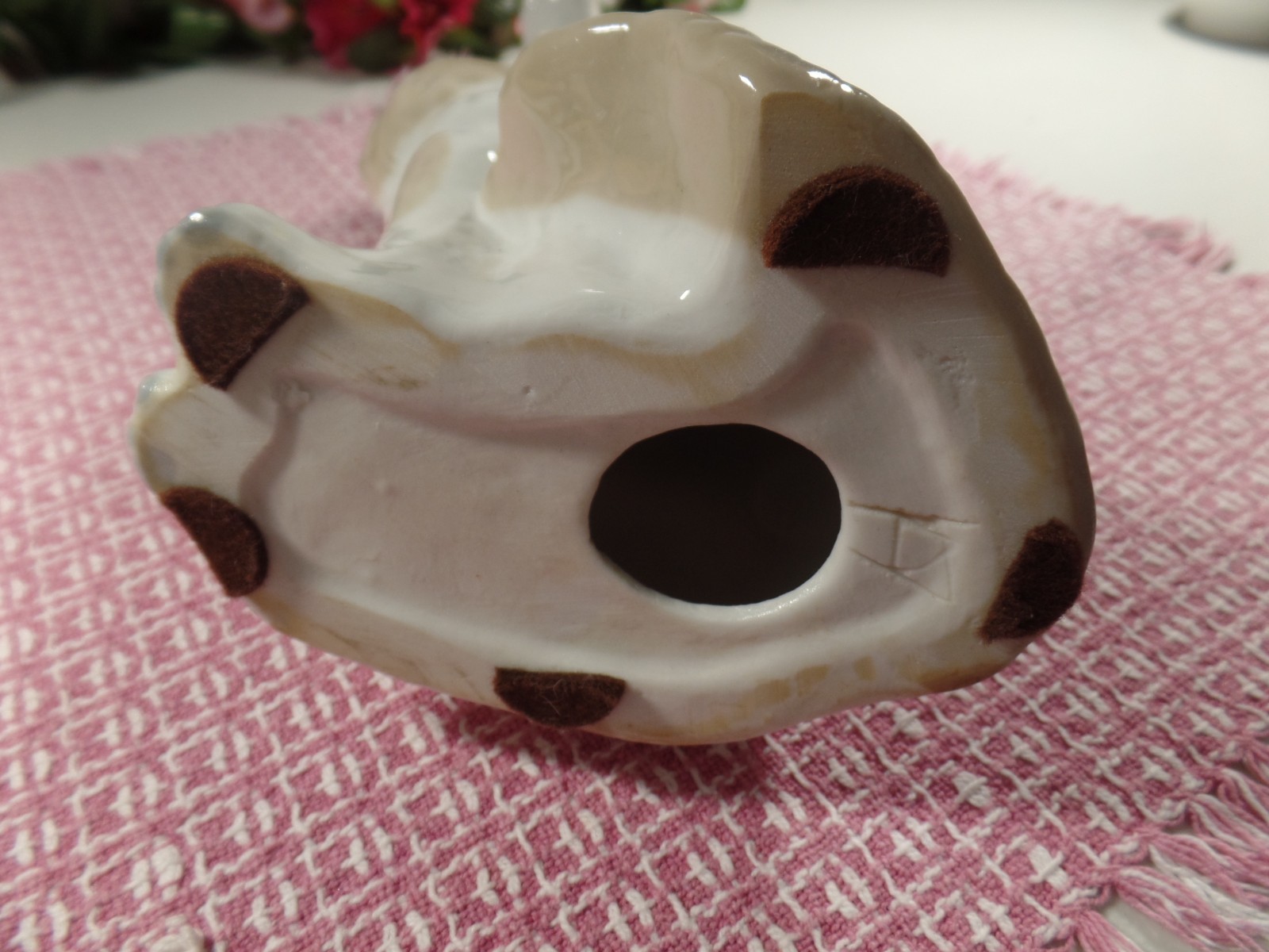 Vintage Lladro? English Springer Spaniel Figurine Spain Glossy 10 1/2″