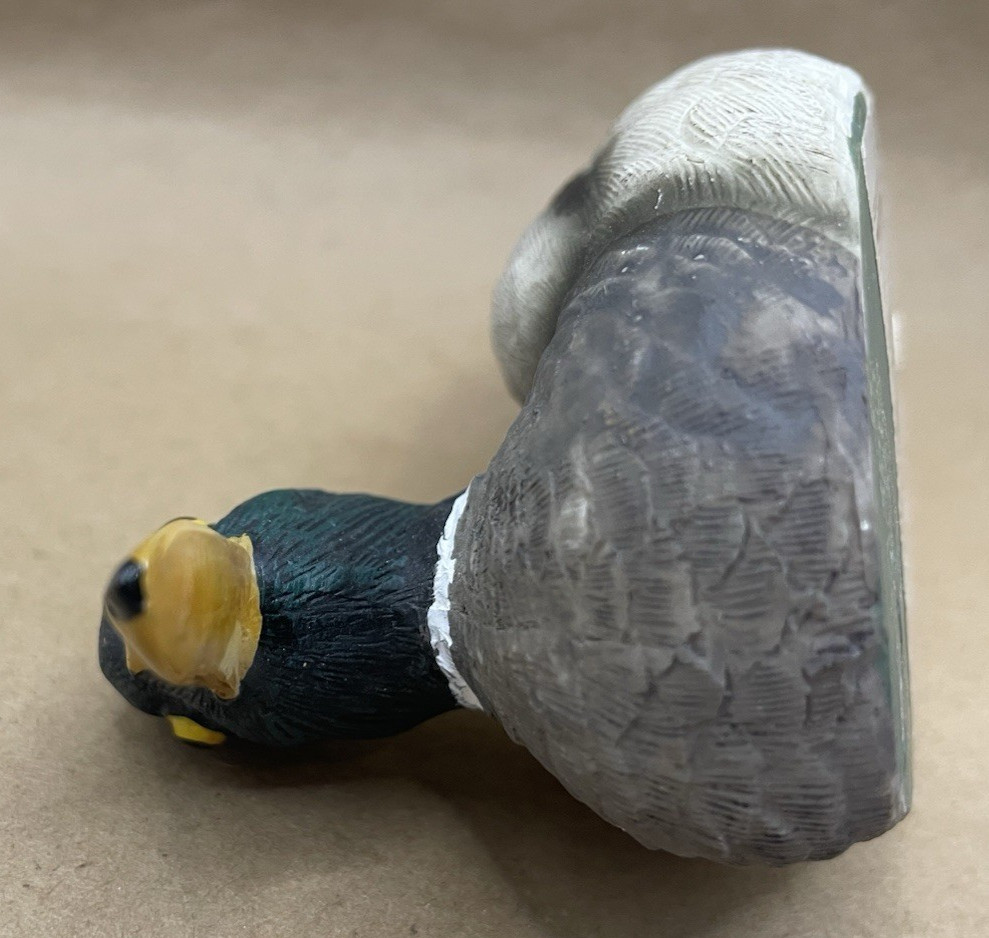 AEP (Albert E Price) Resin/Composite Drake Mallard Duck Decorative Figurine 5.5″