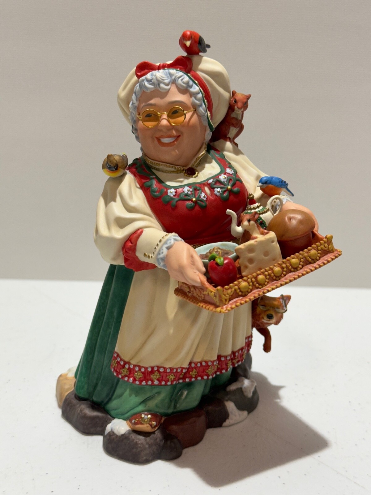 JAMES CHRISTENSEN GREENWICH WORKSHOP MRS CLAUS PORCELAIN FIGURINE LE 238/1300