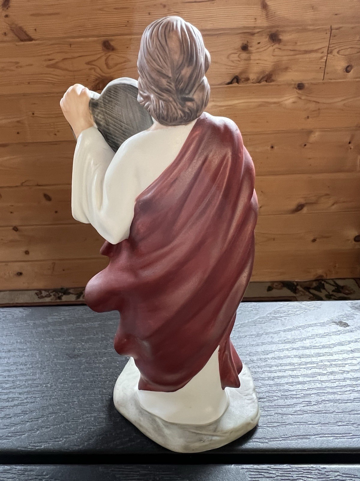 MOSES Statue Figurine Commandments Tablet Biblical Christianity Religious Homco