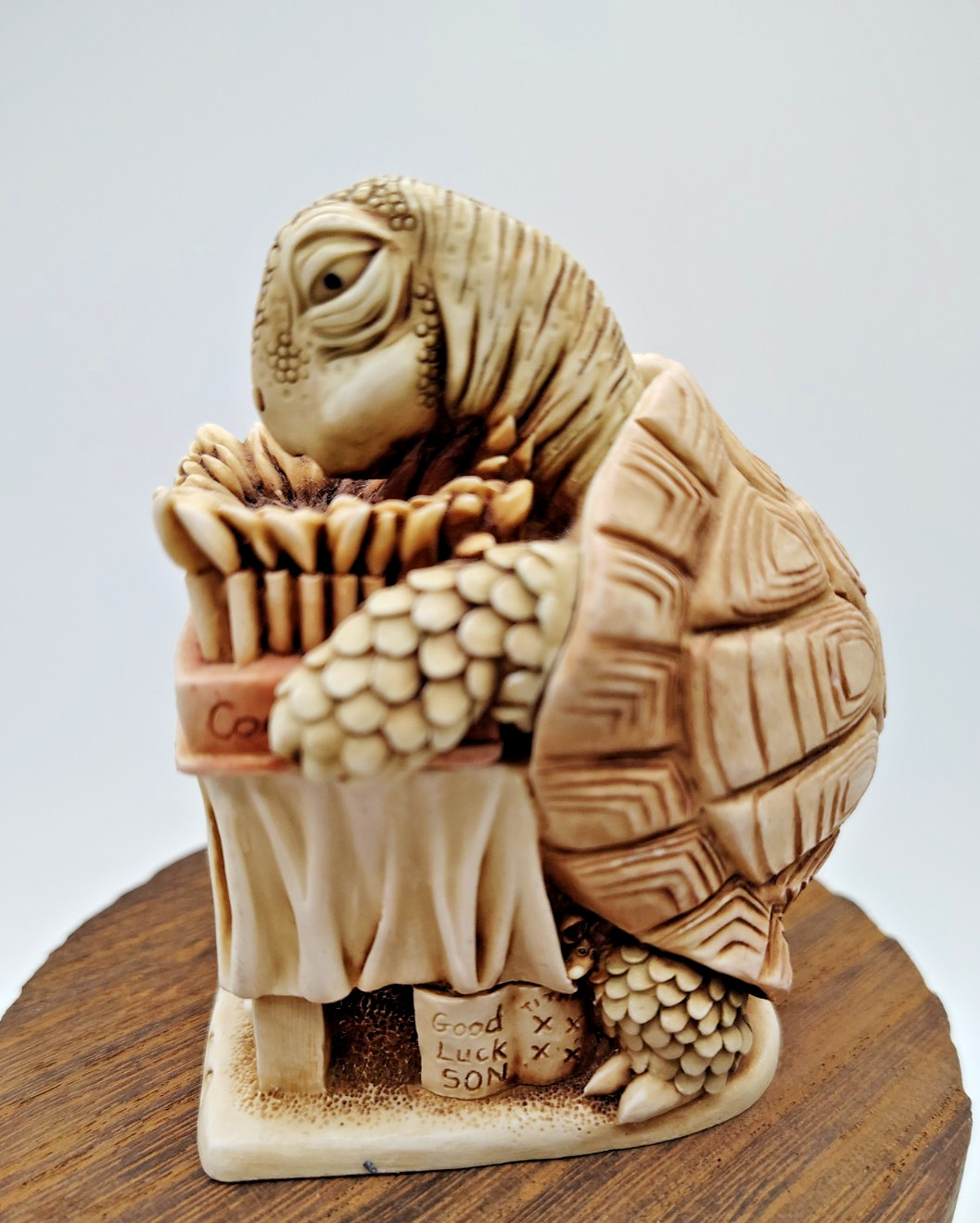 Harmony Kingdom “Wishful Thinking” Figurine Turtle Trinket Box 150th Birthday