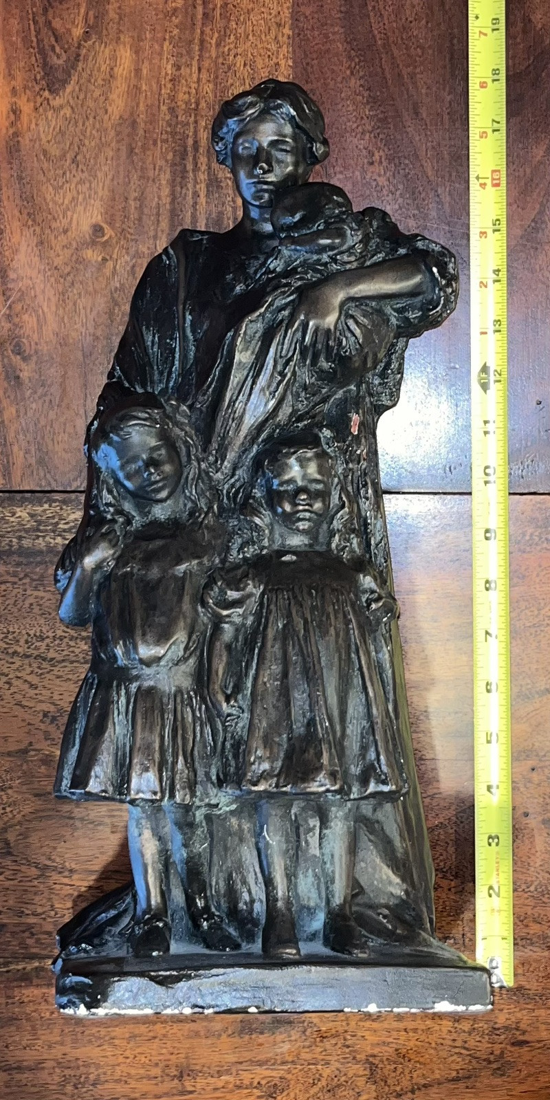 Bessie Potter Vonnoh 1982 Alva Bronze finish Motherhood Roman Bronze Works NY