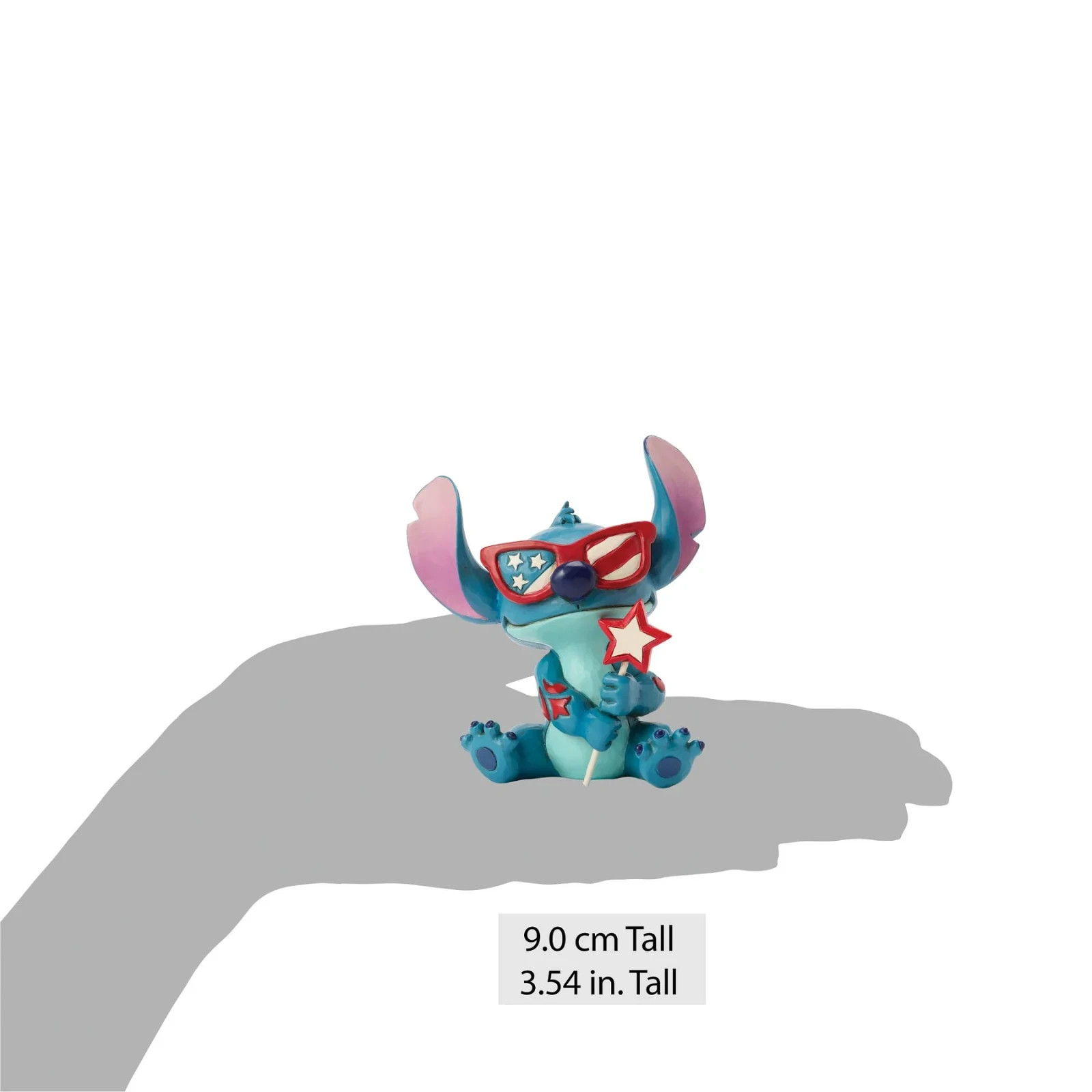Jim Shore Disney Traditions STITCH PATRIOTIC MINI FIGURINE 6017851 BRAND NEW