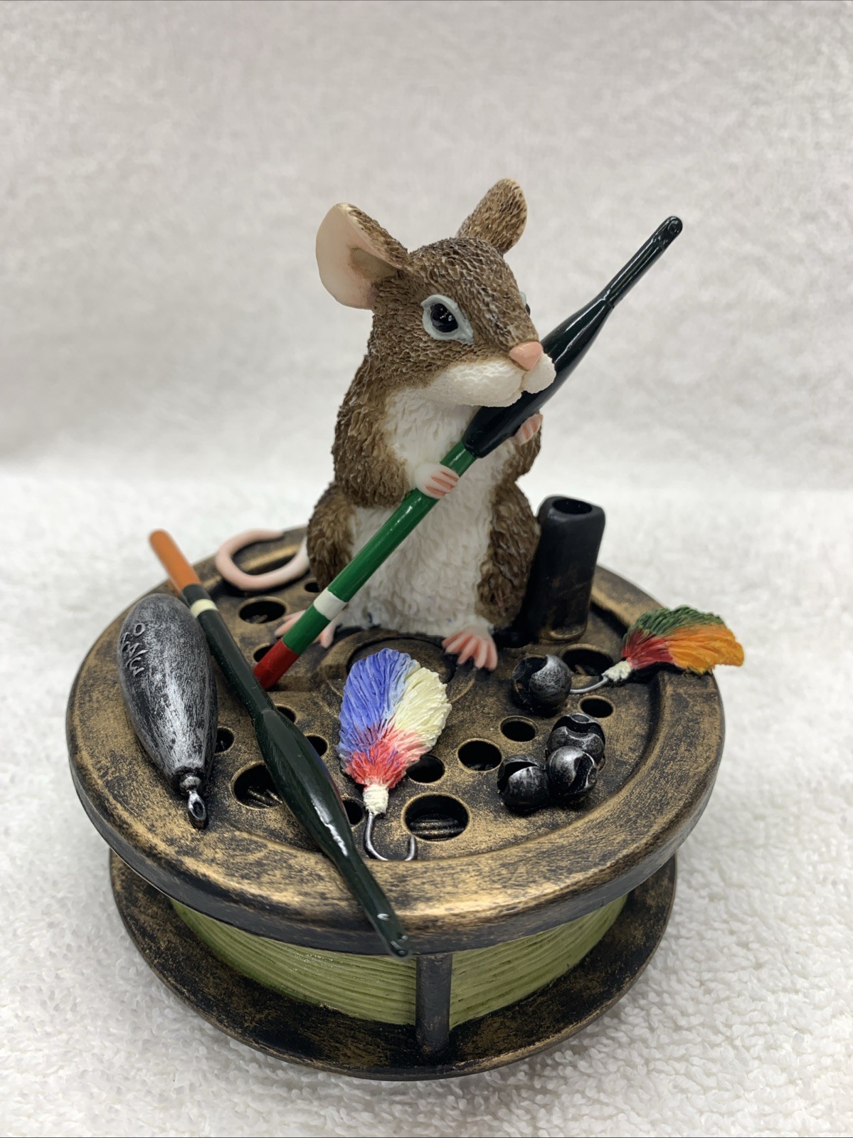 Limited Edition Collectable, After The Party “Fish Tales” Mouse On Fly Reel 1999