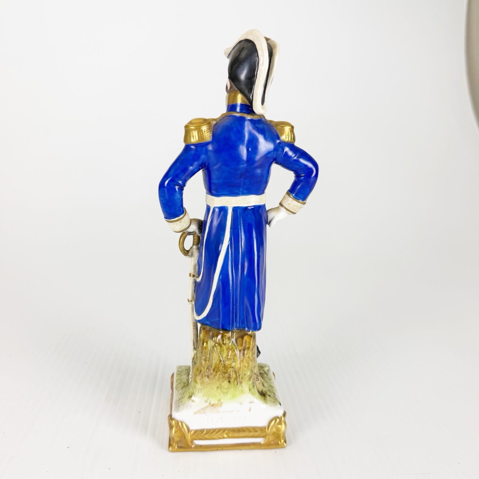 Vintage General Exelmans Napoleonic Germany Porcelain Statue Figure 9.5 Inches