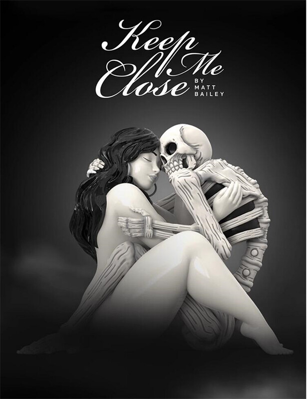Mighty Jaxx Keep Me Close By Matt Bailey Limited Fashion Collectibles Art Toy