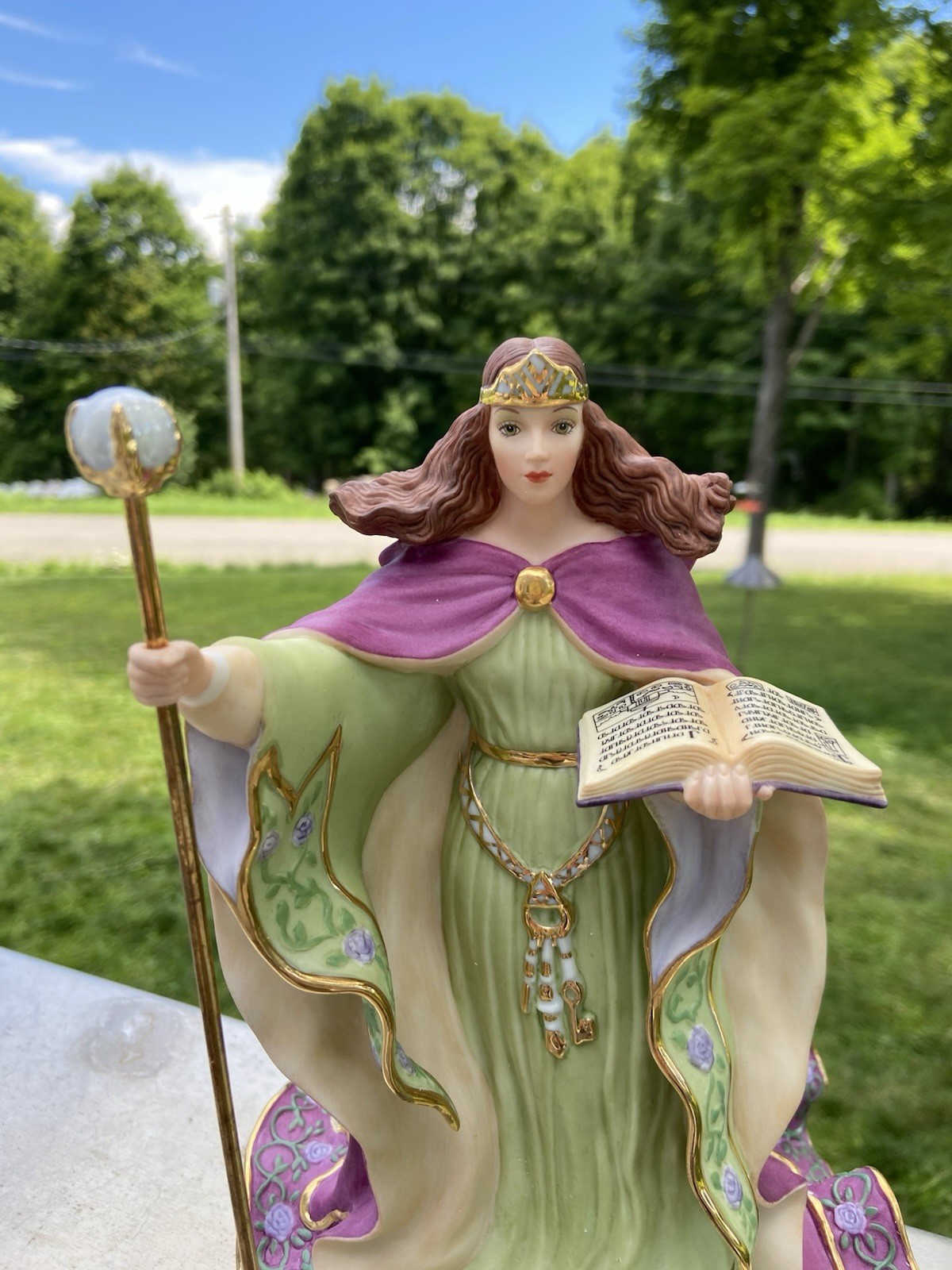 Lenox Legendary Princess Evil Enchantress Porcelain Figurine 2003 #1215
