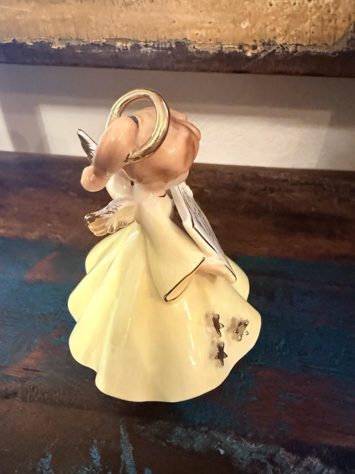 VINTAGE JOSEF ORIGINAL (C)-PISCES ZODIAC SIGN ANGEL- 1950’S