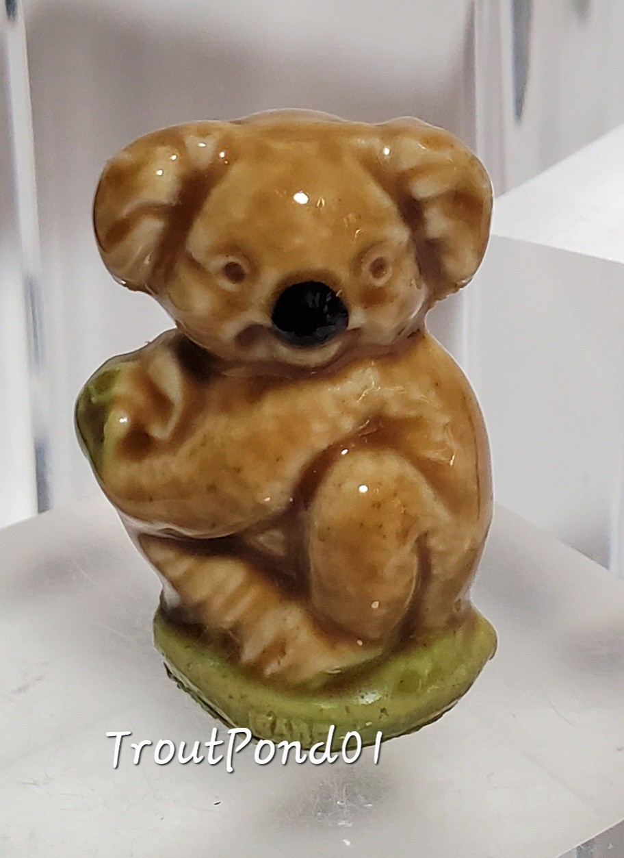 Wade Whimsies Koala Bear Porcelain Figurine #49 from Set 10 1979