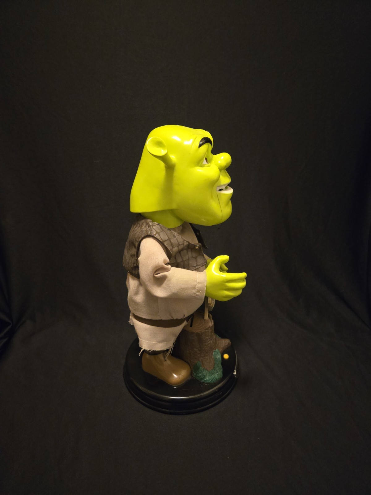SHREK 2 Animated Shrek Bank 2004 Gemmy Industries Tested For Repairs