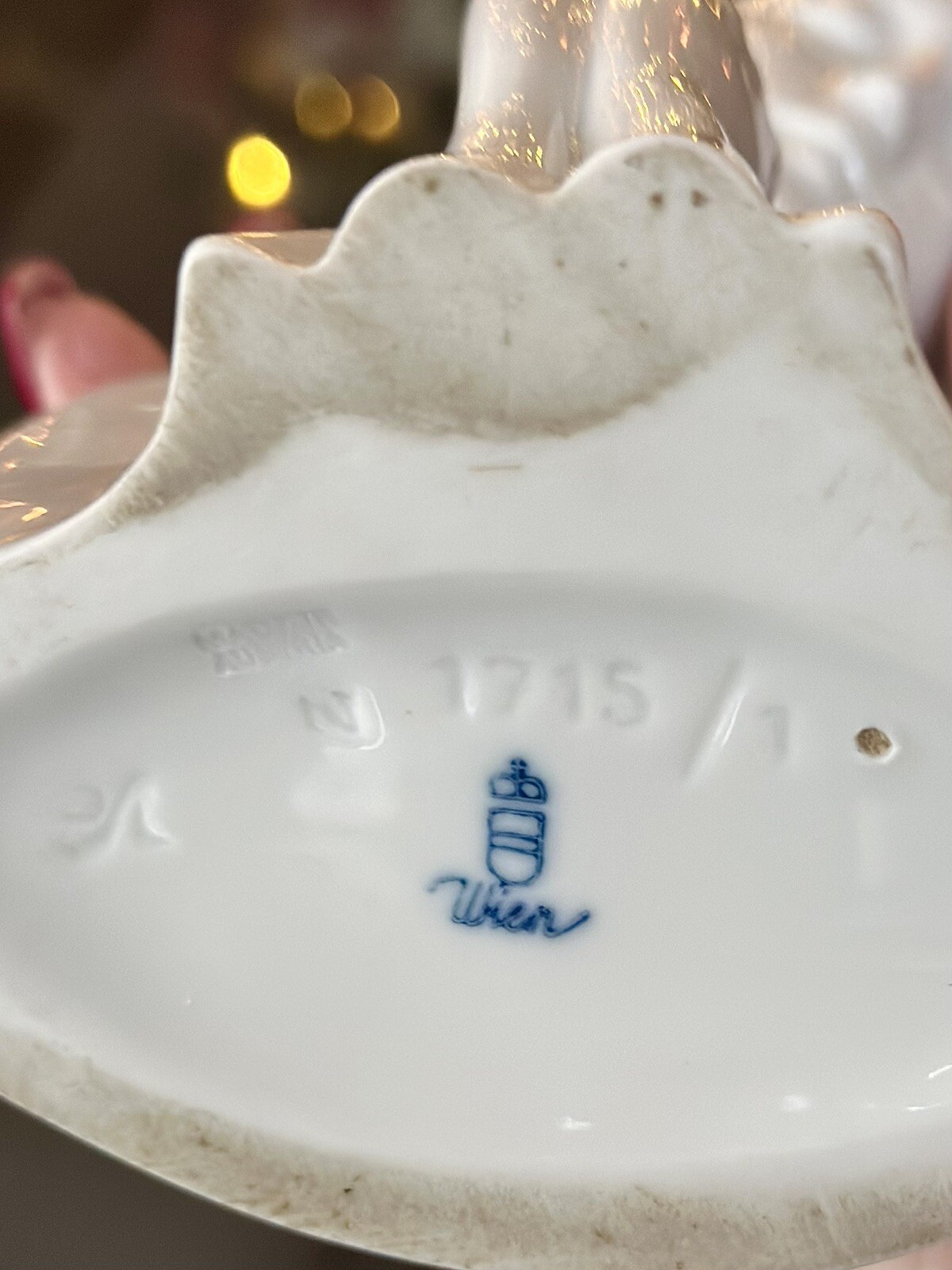 Breathtaking Signed Ida Schwetz Lehmann “Madonna” Figurine Augarten Porcelain