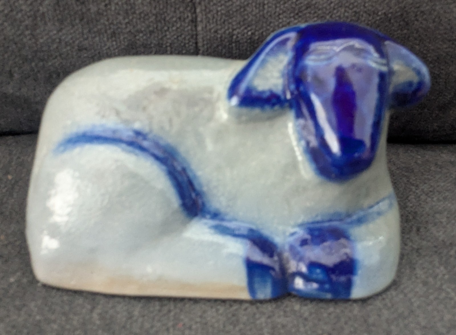 Eldreth Pottery Salt Glaze Sheep 1995