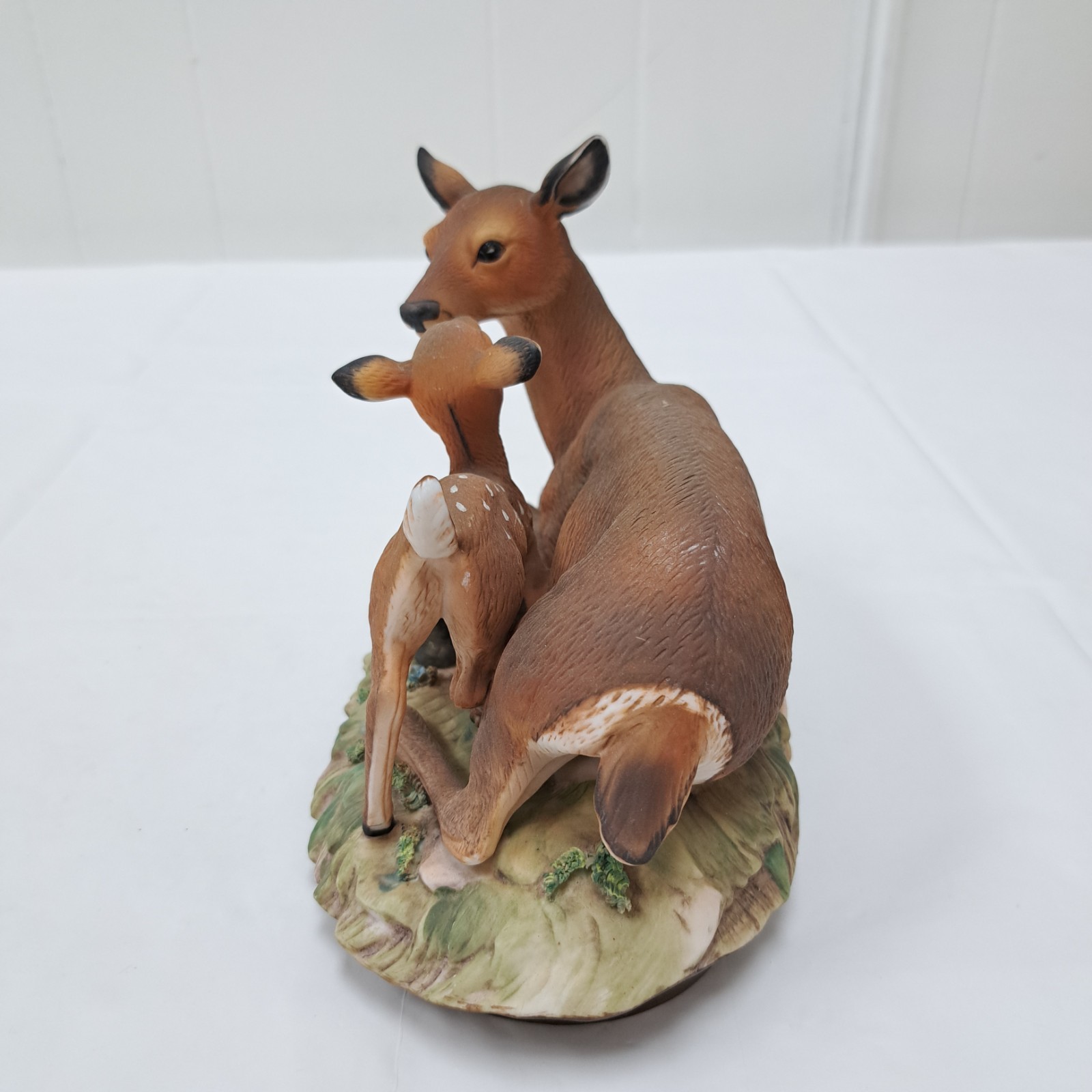 Vintage Masterpiece Porcelain By Homco Set Of Figures Seals Squirell Deer Bunny