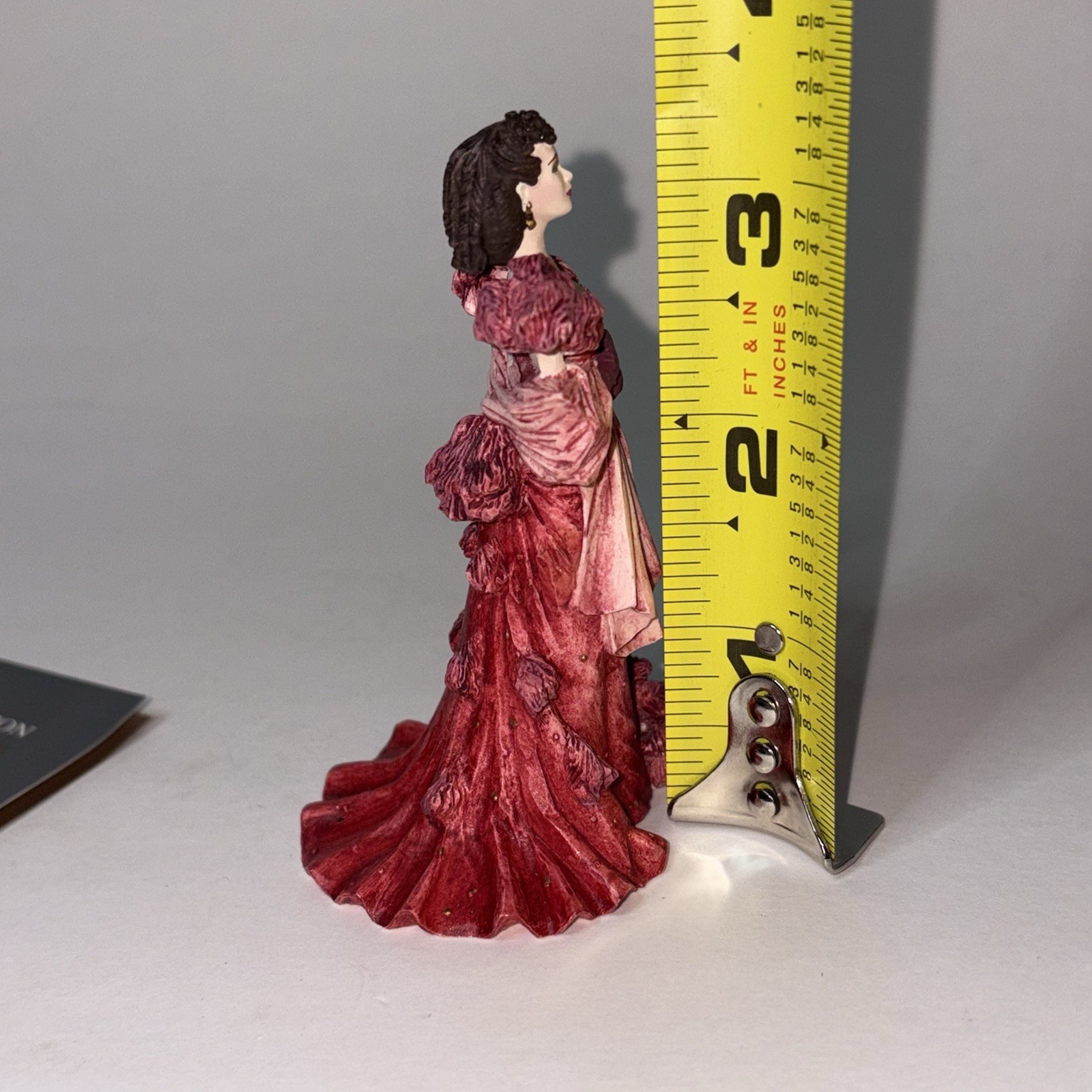 Gone with the Wind Franklin Mint Scarlett O’Hara Figurine Her Passion 1991 3”