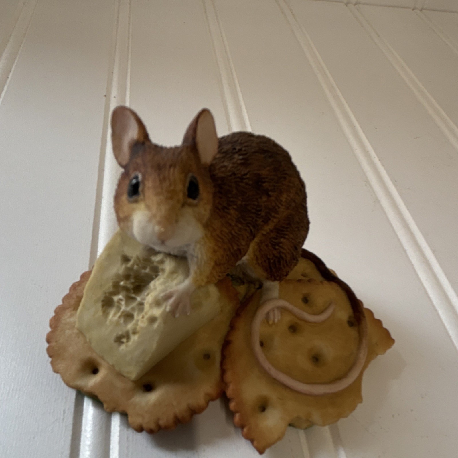 Rare Signed Vintage Holland Studio Craft Nature’s Heritage Mouse 1986