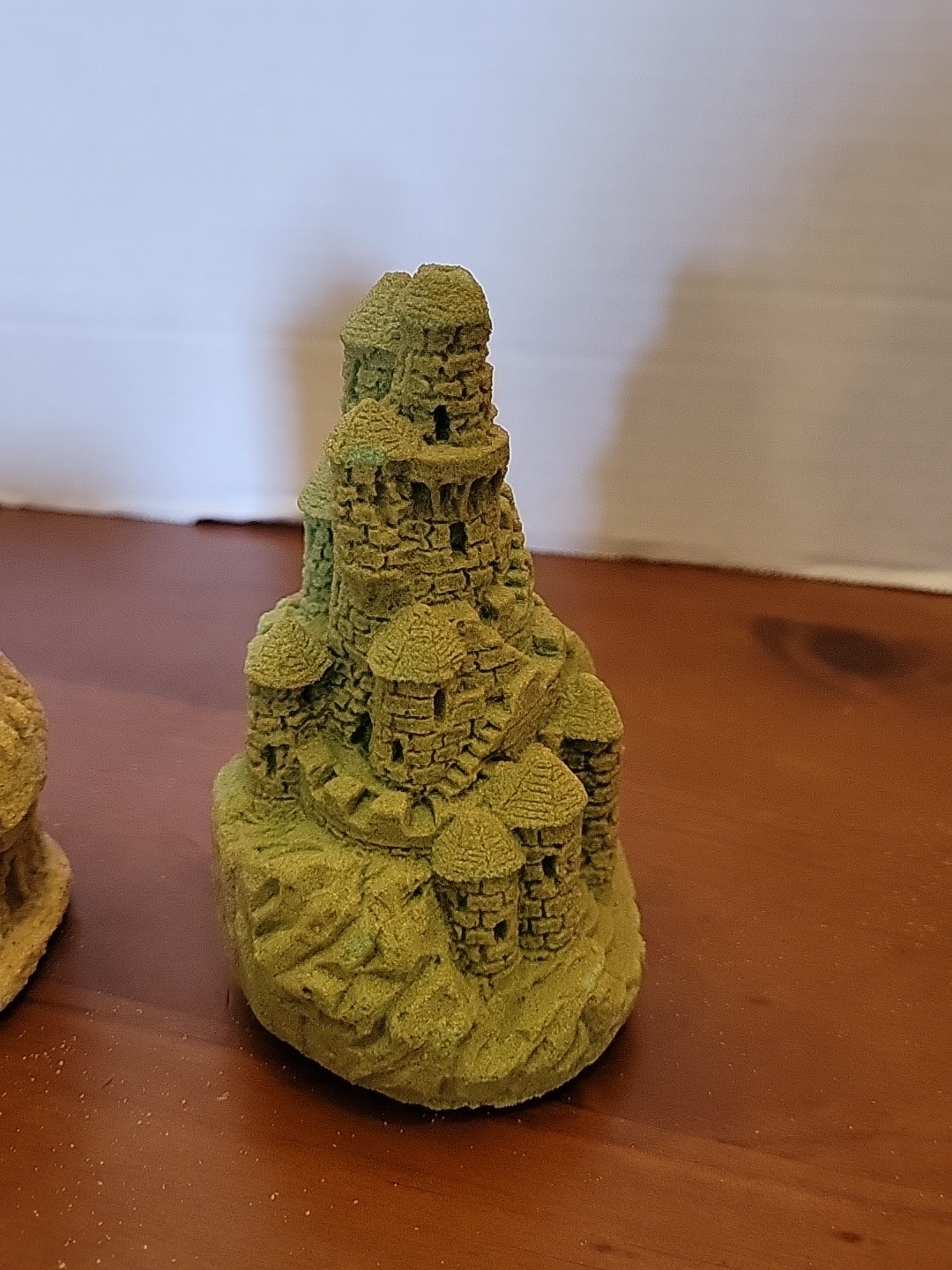 Set Of 2, 1984 MQH Mr. Sandman Sandcastle Sculpture 4″, Nipigon Studios Canada