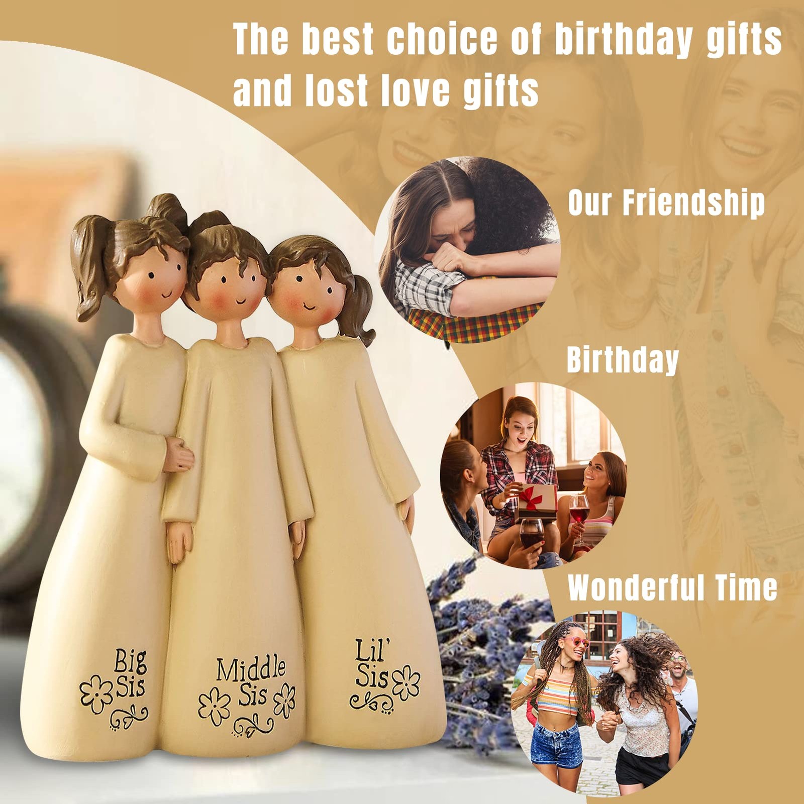 Friendship Gift Together Forever Girls Sisters Decoration Back to School
