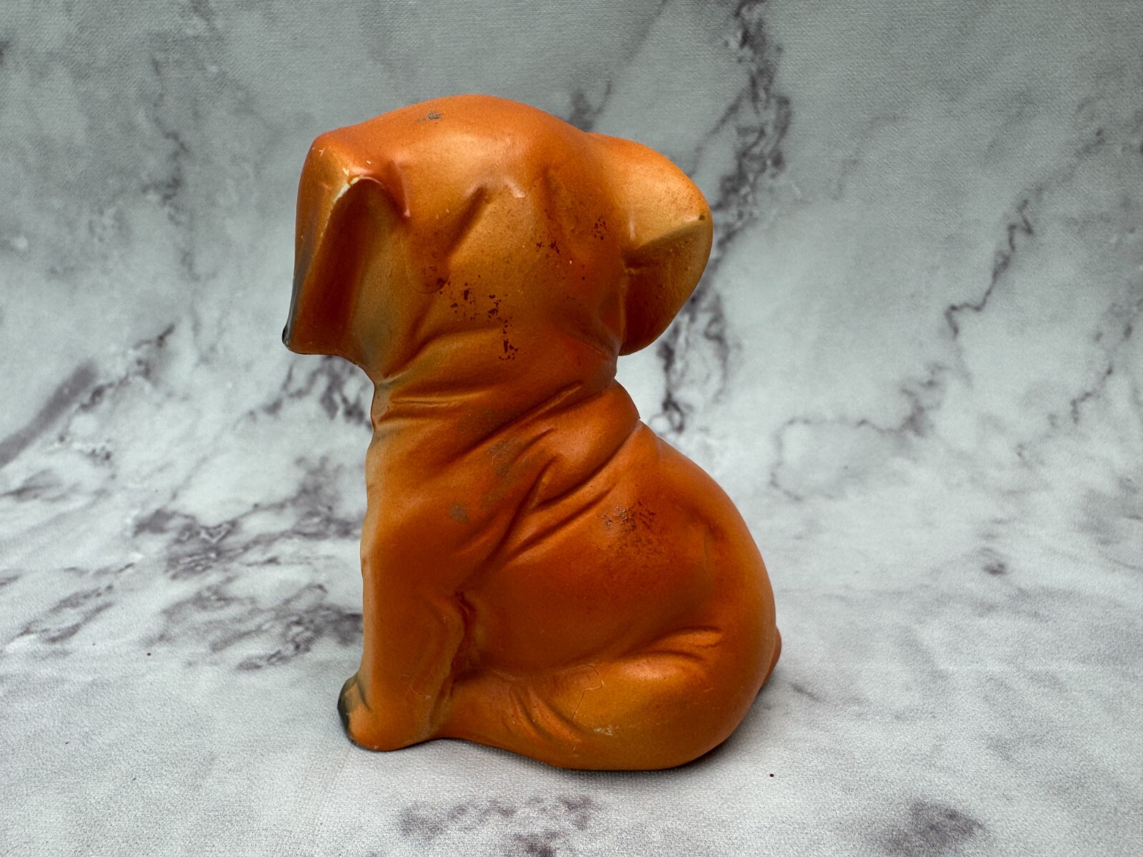 Vintage Kitsch Boxer Puppy Dog Figurine Japan Anthropomorphic 3″ Tall