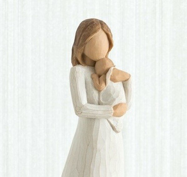 Willow Tree Angel of Mine Figurine 26124 Mother & Baby in box 2003
