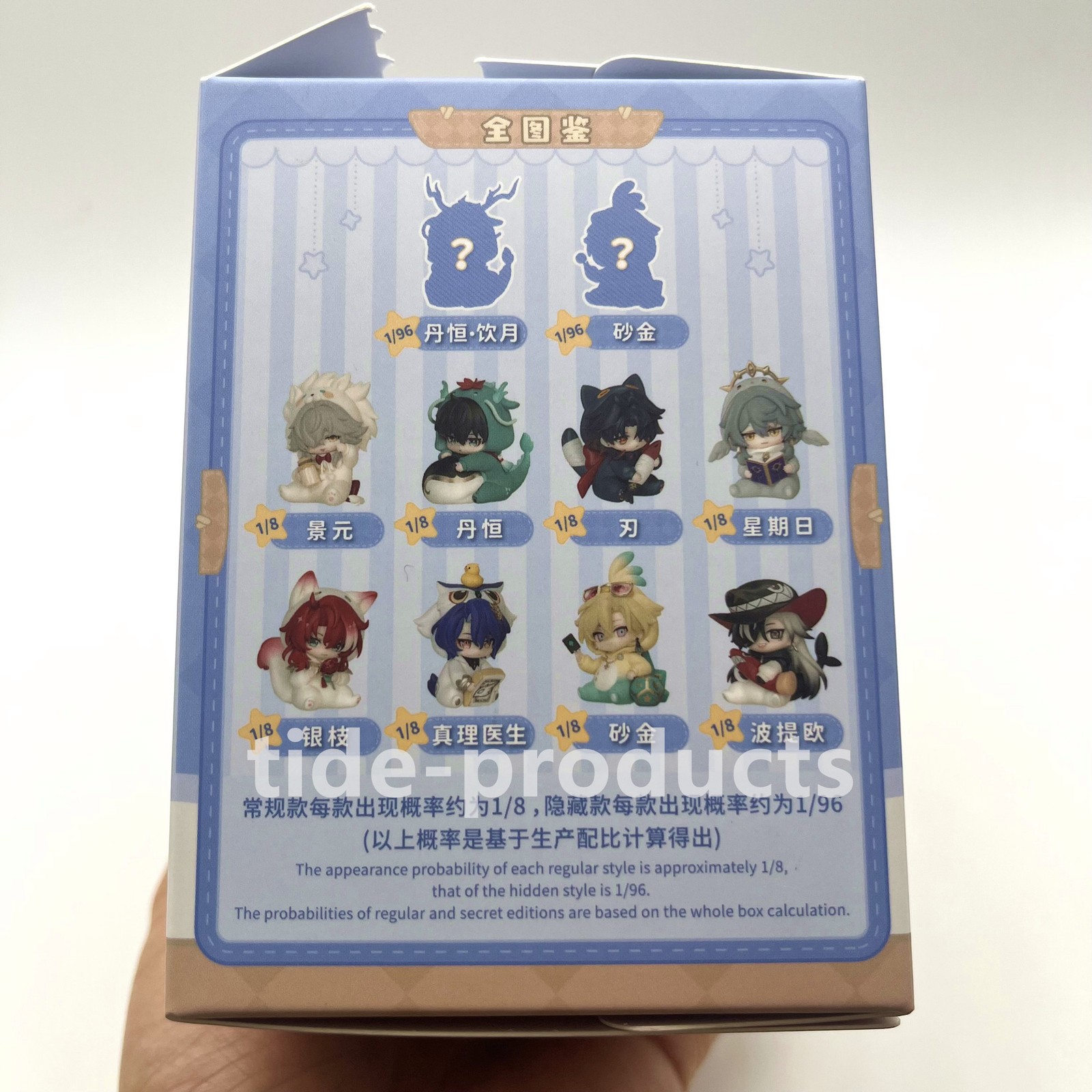 Official Honkai: Star Rail Boys Dorm Sunday Boothill Argenti Aventurine Figure