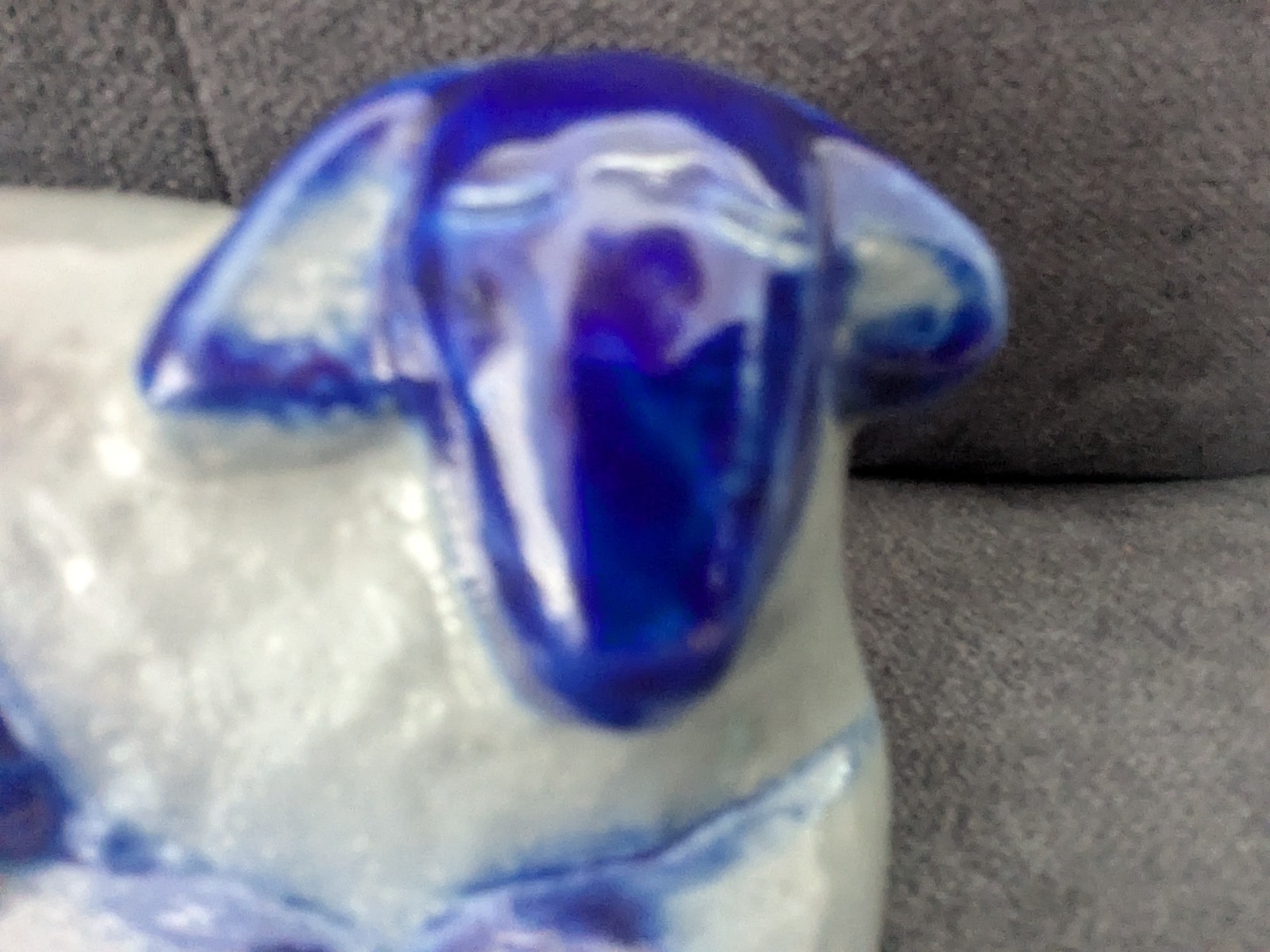 Eldreth Pottery Salt Glaze Sheep 1995