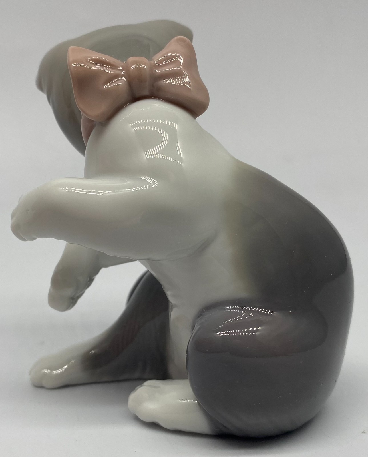 Lladró 5236 Cat and Mouse Porcelain Figurine Juan Huerta Retired Box