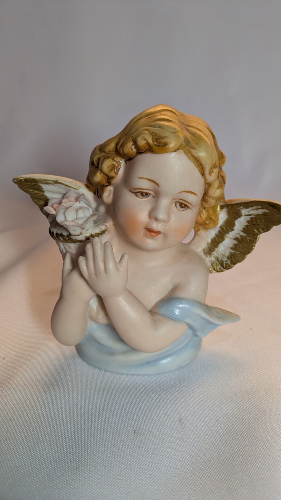 Vintage Collectible Sanmyro Japan Angel Nightlight With Switched Light Cord