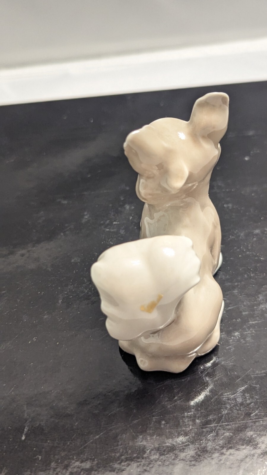 Vintage Retired Small Lladro High Gloss Porcelain Dog Figurine, Papillon #4749