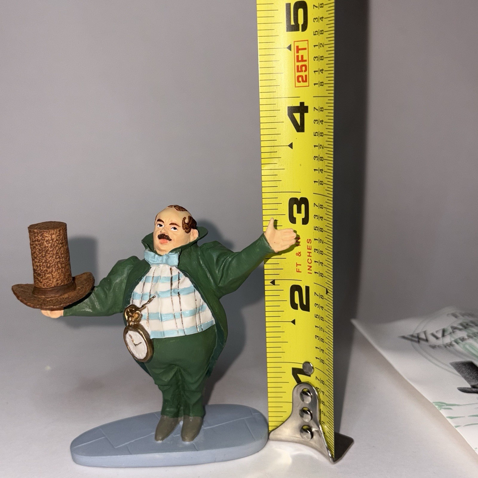 Wizard Of Oz MAYOR OF MUNCHKINLAND Figurine 3” Franklin Mint Vintage 1989