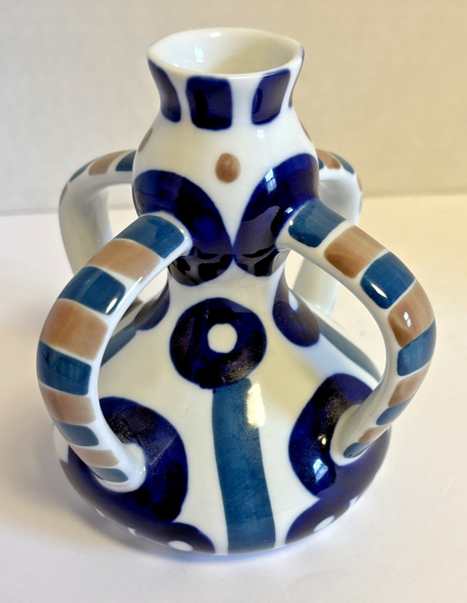 Sargadelos Modernist Art Porcelain Abstract Sculpture Made in Spain