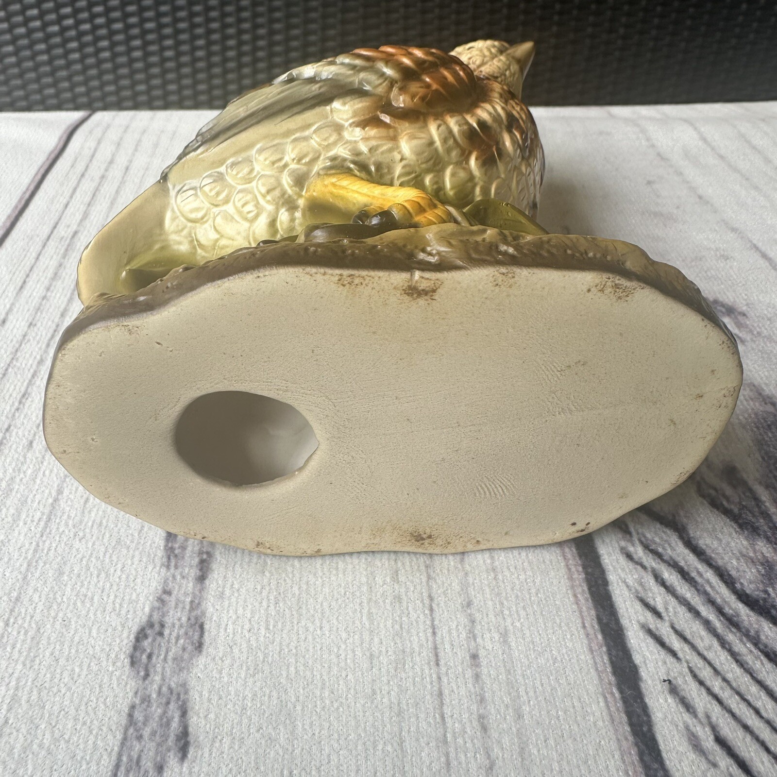 Vintage UCGC Pheasant Figurine 6 1/2″ Outdoor Woodland Decor