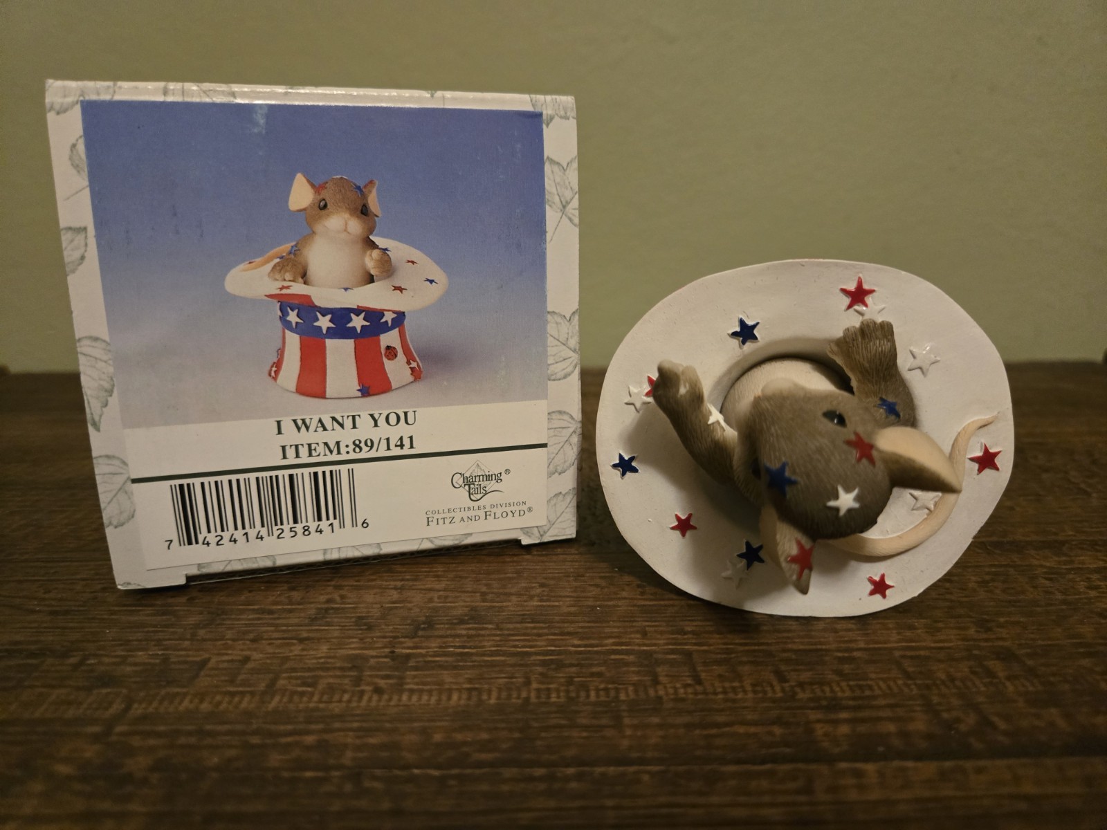 Charming Tails Mice Figurine I Want You Fitz And Floyd
