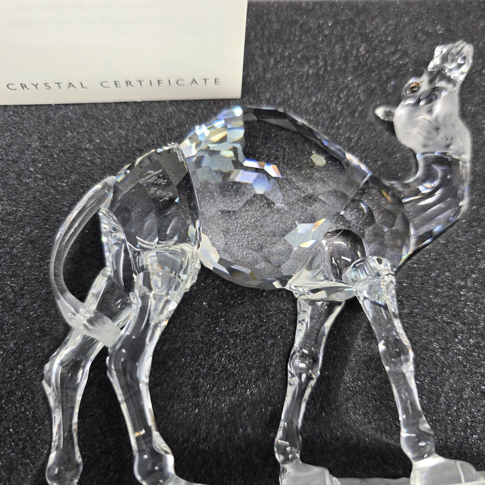 Swarovski Camel 247683 With Box/ COA- Signed by Artist Heinz Tabertshofer