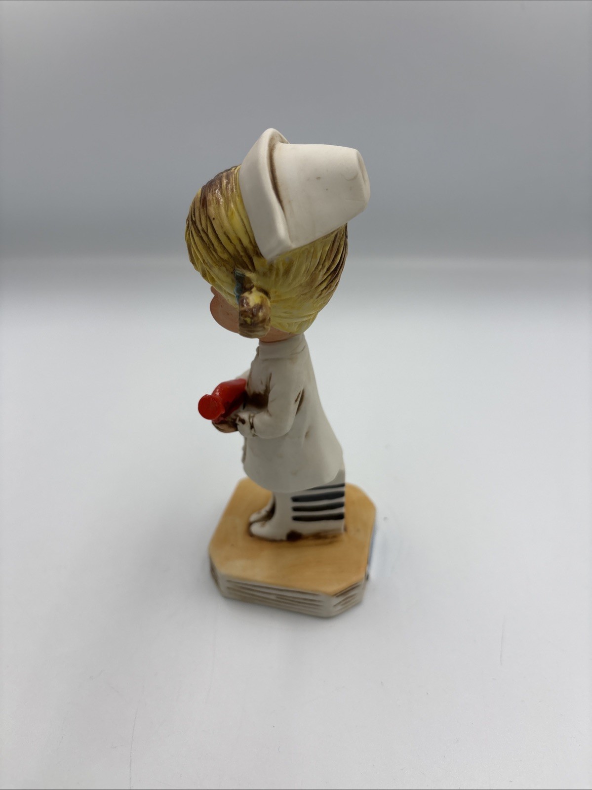 Gorham Moppets Nurse Porcelain Figurine VTG 5″ Helping Hand – Warm Heart 1976