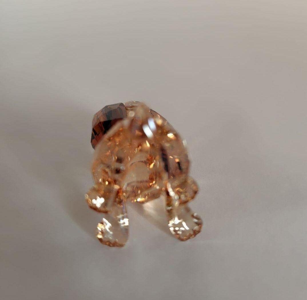 Swarovski Dog Story Scamp Daniel Title plate Set of 3 Disney Figurine Crystal