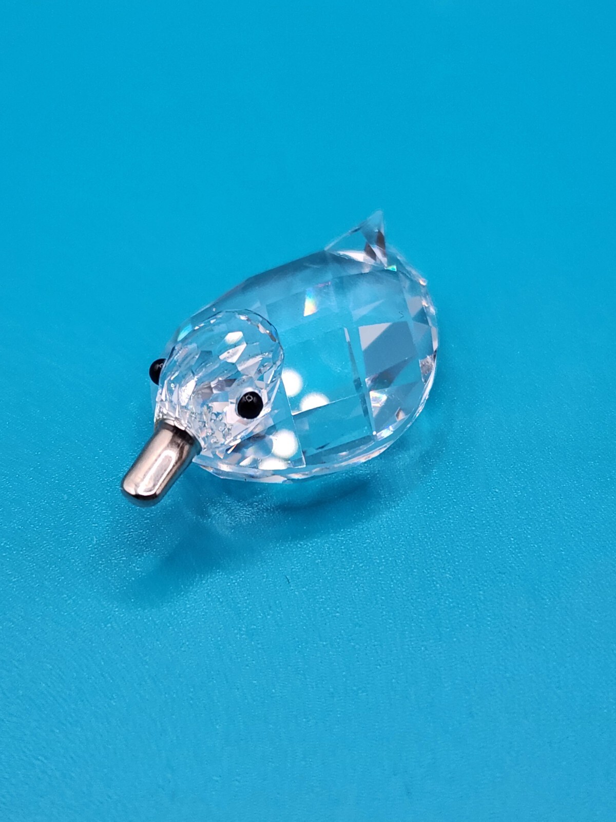 Swarovski Mini Duck silver beak Beauties of the Lake 1 7/8″ collectible figurine