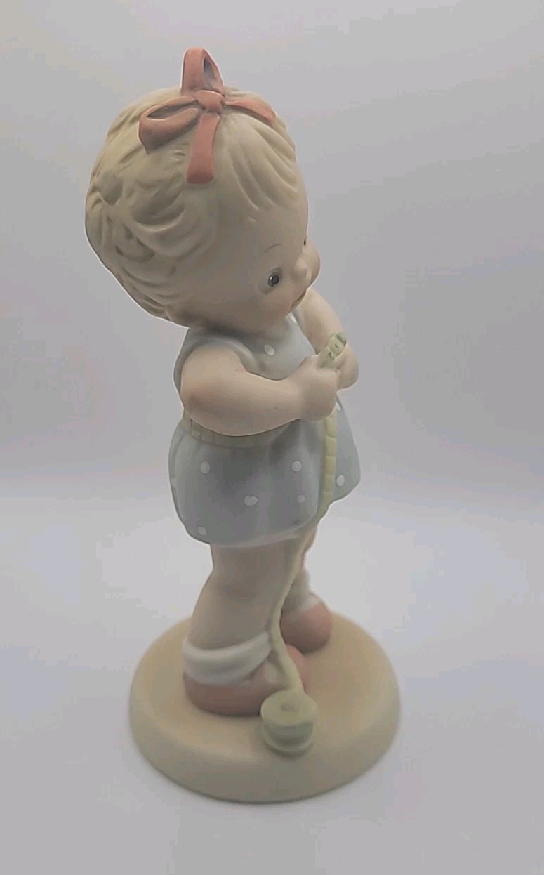 VINTAGE 1990 Enesco Pull Yourself Together Girls Waists Are In 5 1/2″ by 2 1/2″