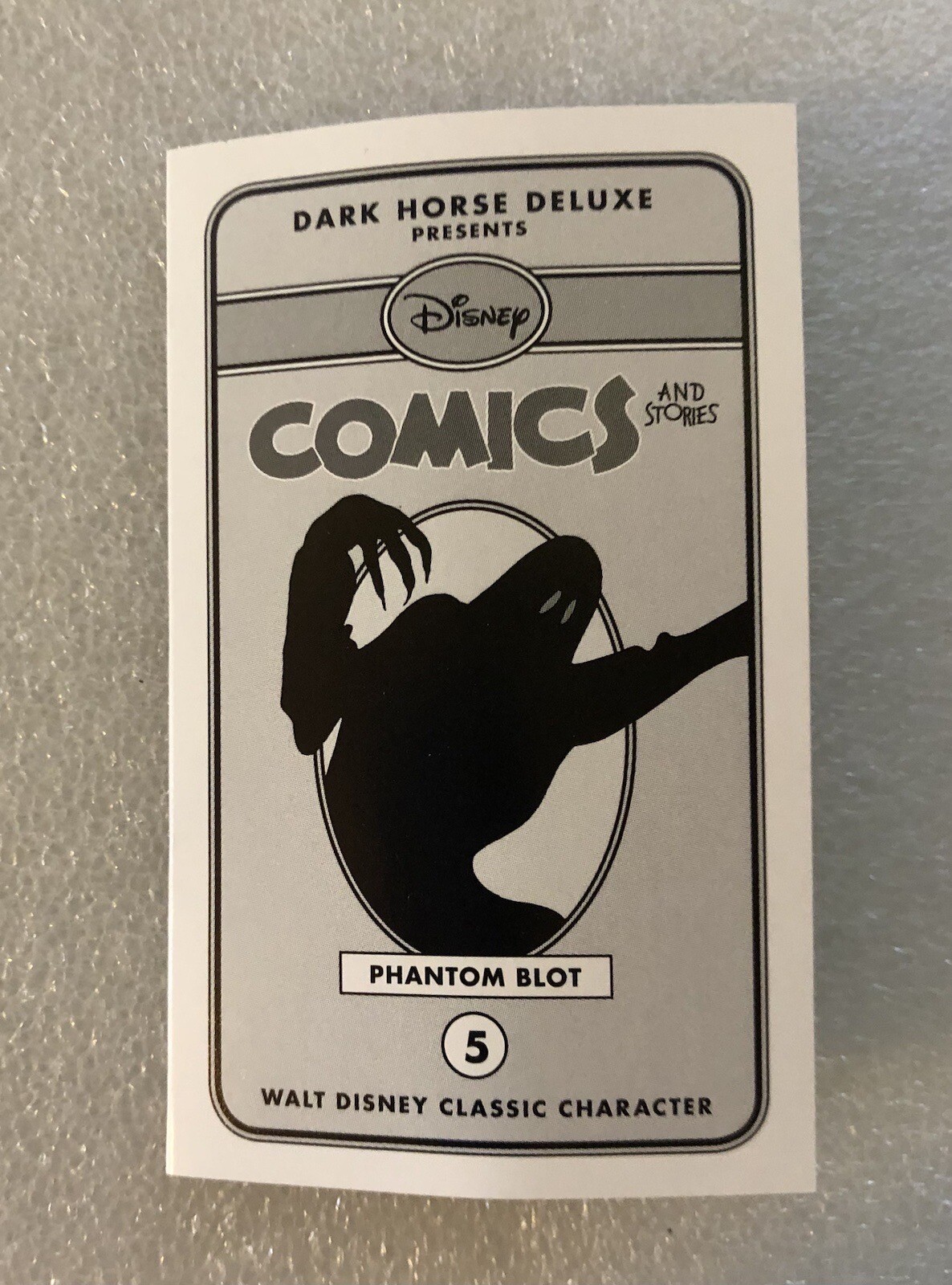 Dark Horse Deluxe Disney Phantom Blot Figurine 5 BOX + PAMPHLET ONLY