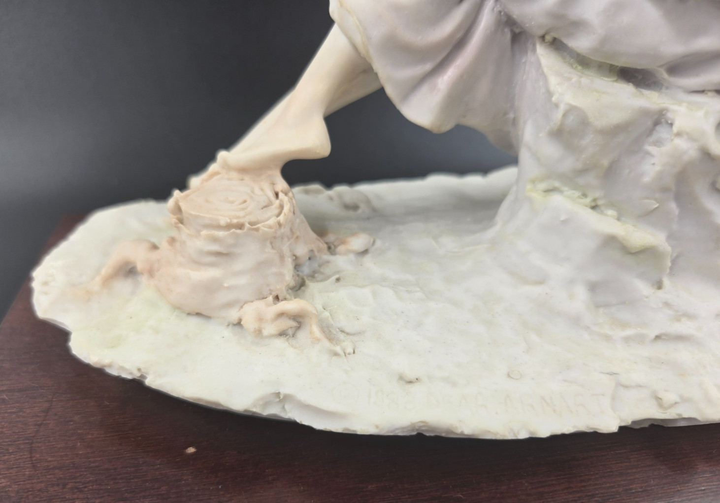 Beautiful Vintage A. Belcari ELEGANT LADY WOMAN Porcelain Figurine on Base