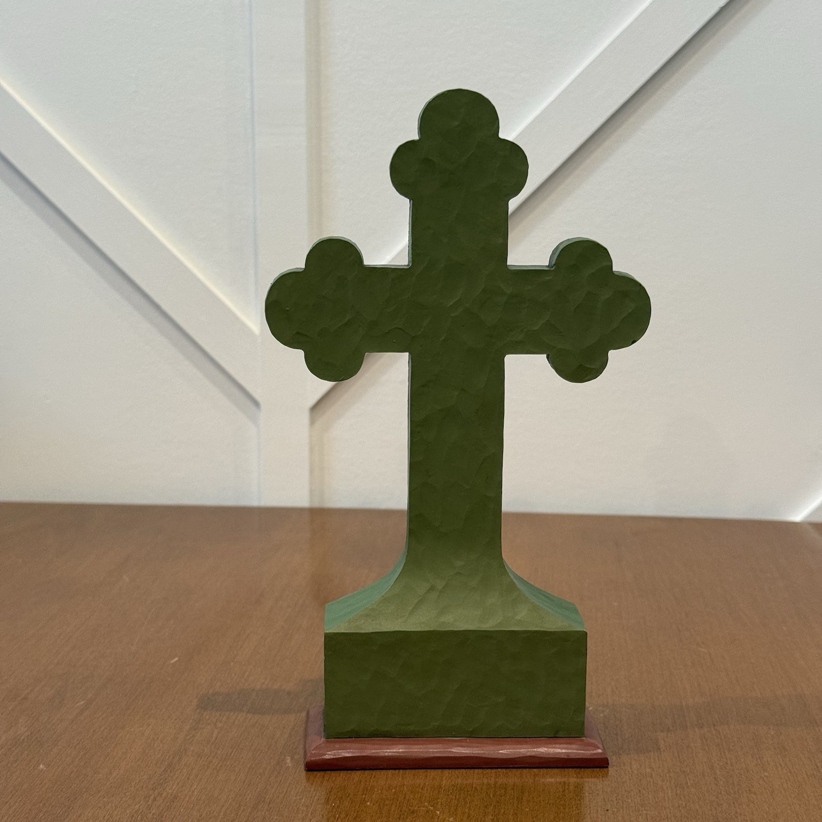 Jim Shore Irish Blessing Cross 4037648 May Your Days Be Blessed w/ Love 2013 HTF