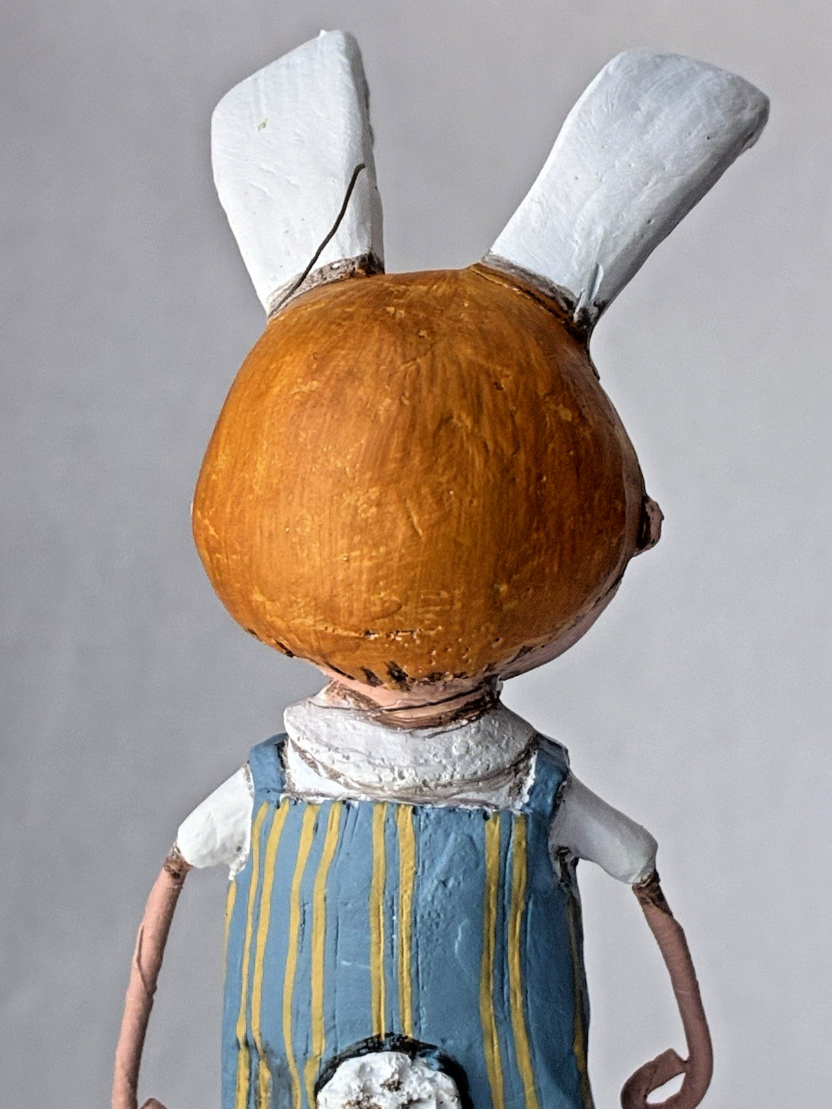 Lori Mitchell “Brewster Williams” Easter rabbit bunny figurine – beyond cute!