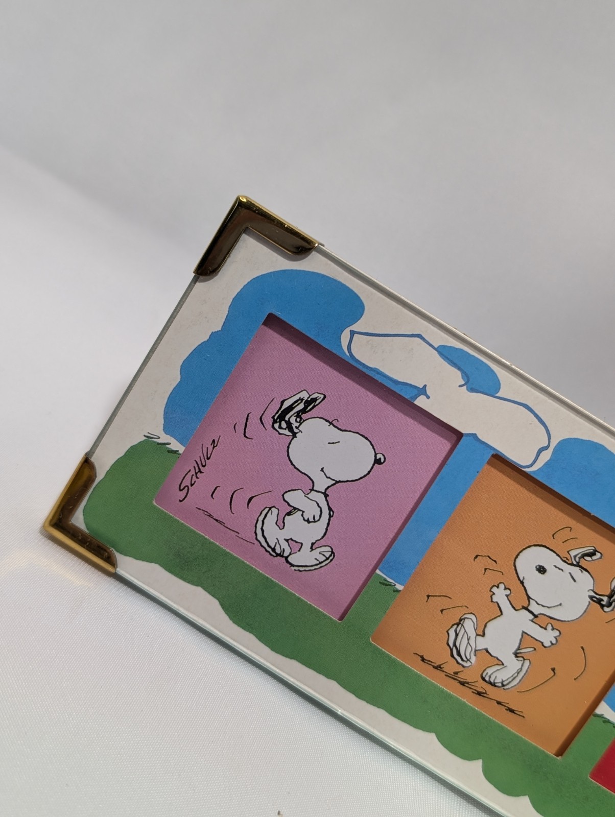 2000 Peanuts Gallery Snoopy Framed Comic Strip “Celebration!” by Hallmark