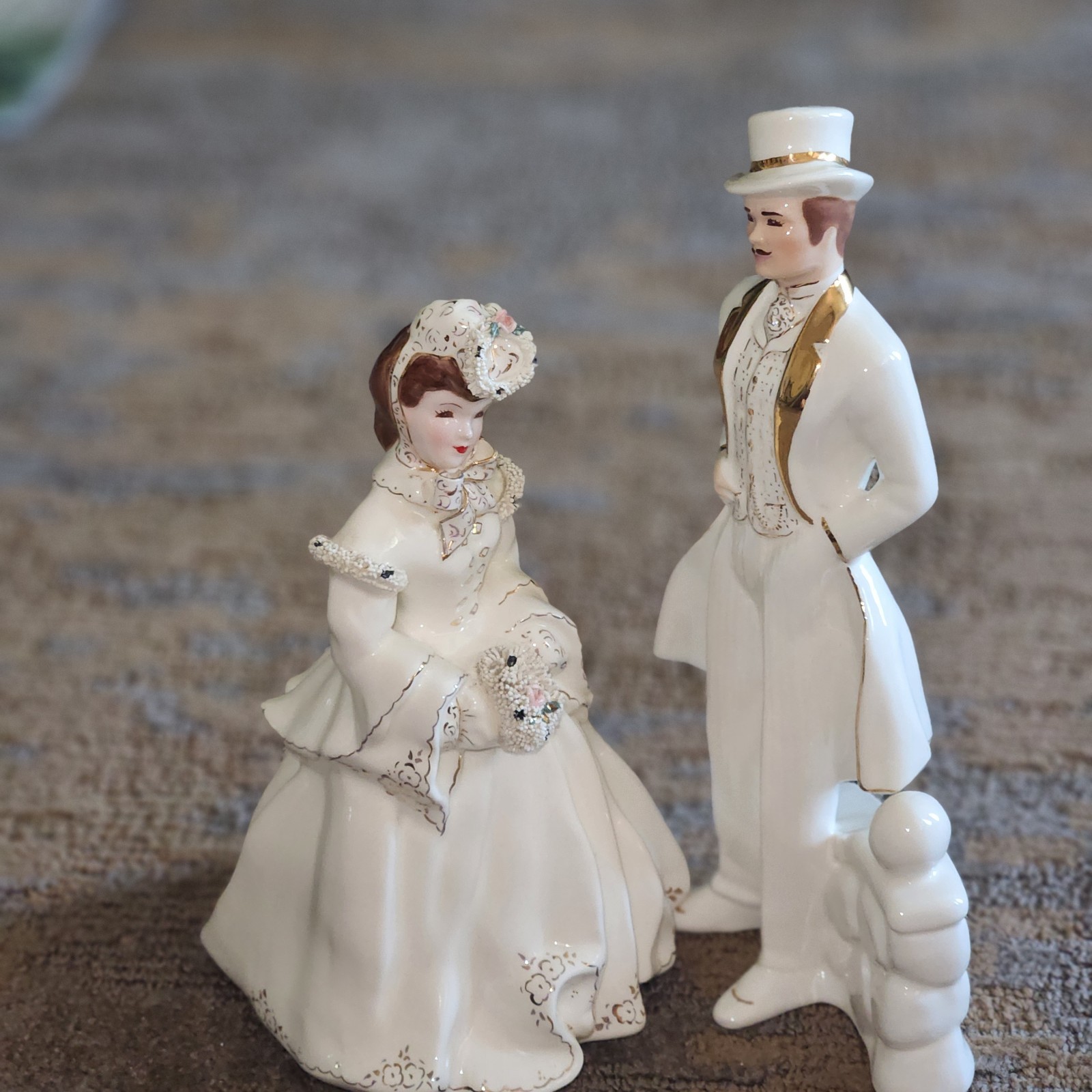 Vintage Florence Ceramic Figurine