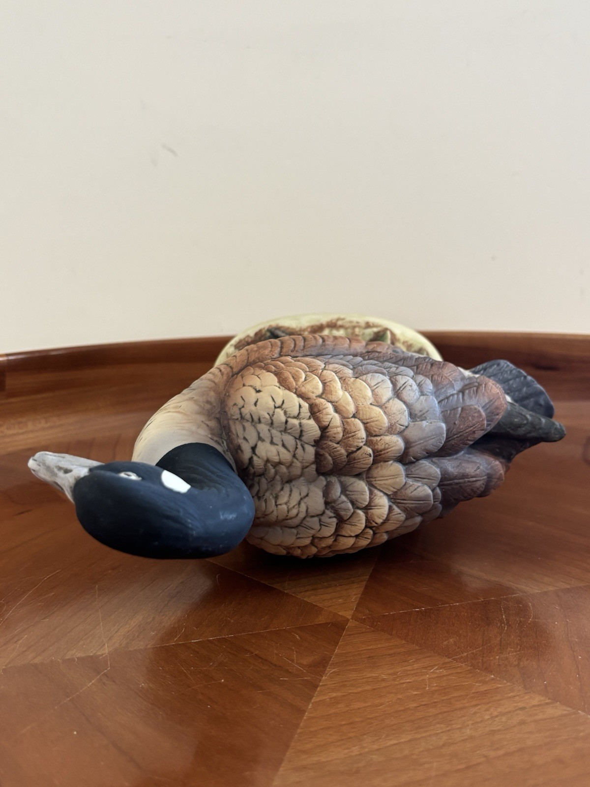 Andrea by Sadek Canada Goose Figurine Pair Porcelain Bird Sculpture Japan