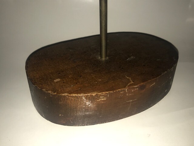 Vtg Carved Wooden Shorebird Sandpiper Bird Decoy Sculpture Hatch Ltd Placida FL