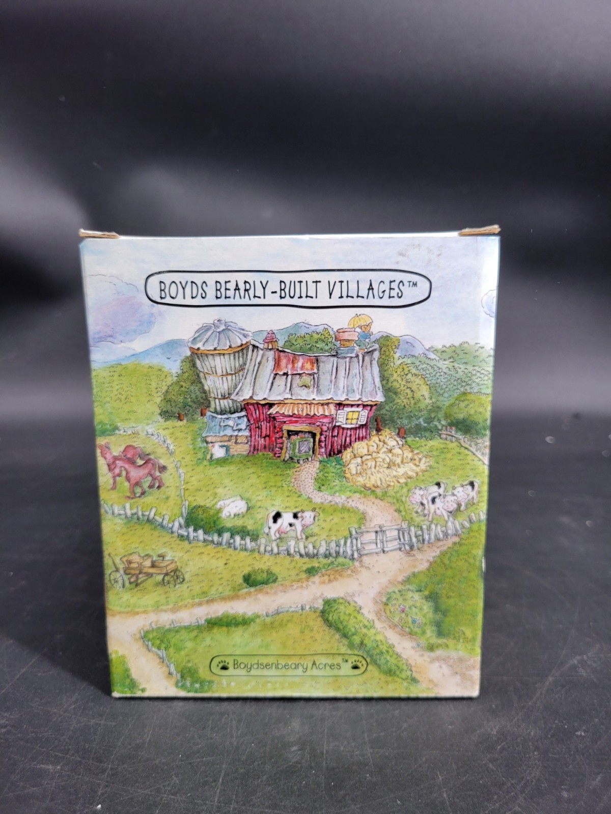 2002 Boyds Bearly-Built Villages Jeb’s General Store and Blacksmithy 19049 Boxed